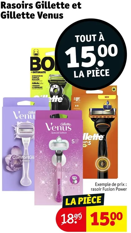 Offre: Rasoirs