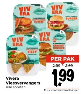 Aanbieding: Vivera Vleesvervangers