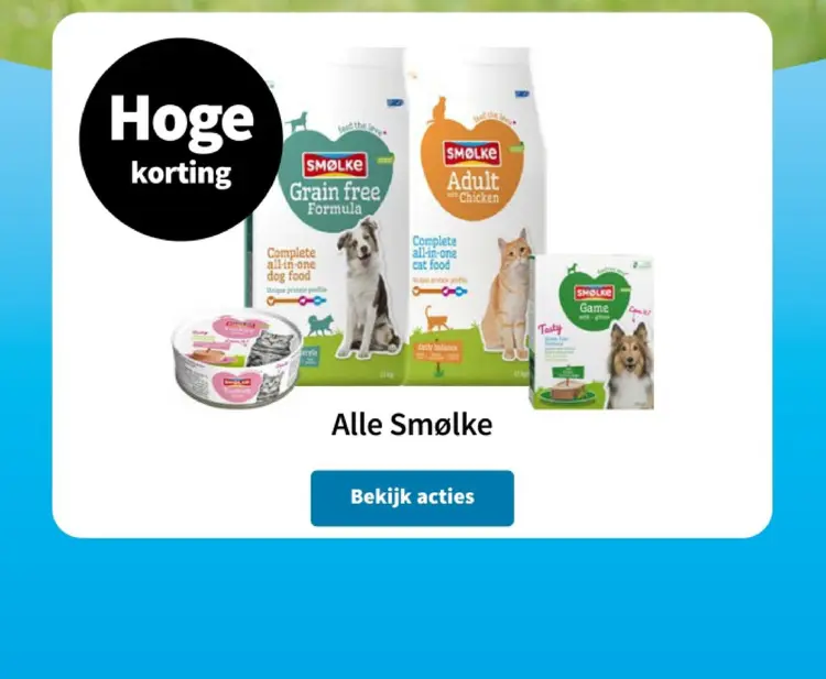 Aanbieding: Smølke Pet Food