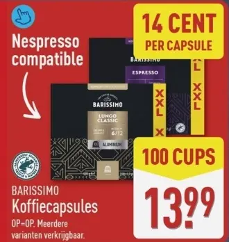 Aanbieding: Koffiecapsules