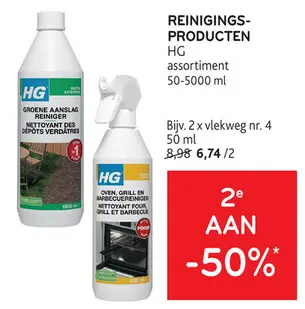 Promotie: Reinigings-producten