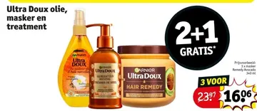 Aanbieding: Ultra Doux olie, masker en treatment