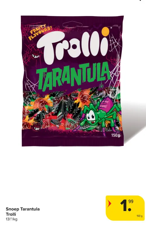 Aanbieding: Snoep Tarantula