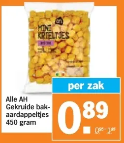 Aanbieding: Alle AH Gekruide bak-aardappeltjes