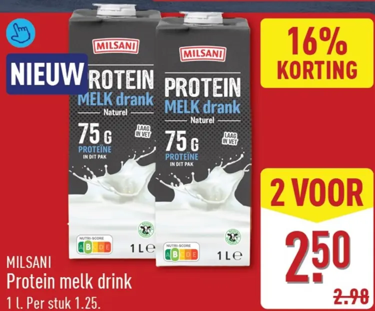 Aanbieding: Protein melk drink