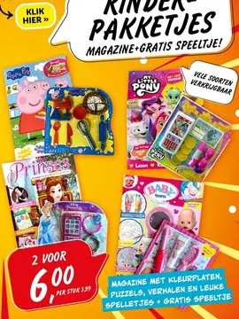 Aanbieding: Kinder Pakketjes