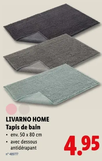 Offre: Tapis de bain