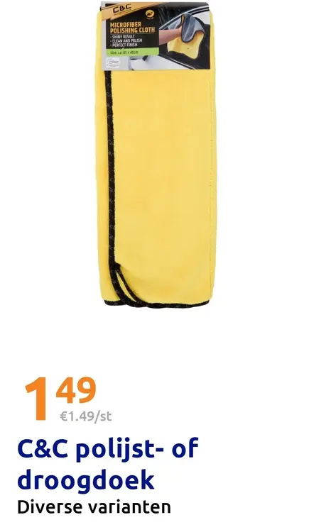 Aanbieding: polijst- of droogdoek