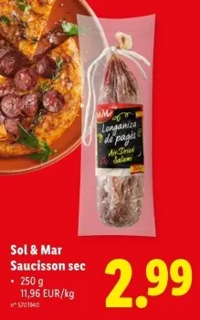 Offre: Saucisson sec