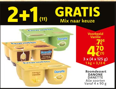 Aanbieding: Roomdessert