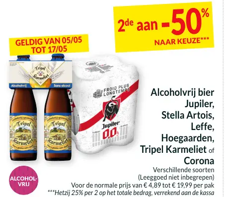Promotie: Alcoholvrij bier