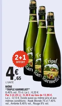 Aanbieding: TRIPLE KARMELIET