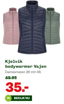 Aanbieding: Kjelvik bodywarmer Vajen
