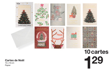 Offre: Cartes de Noël