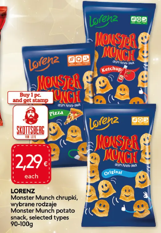 Aanbieding: Monster Munch chrupki