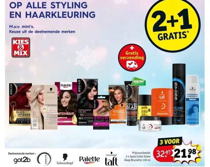 Promotie: Syoss Color Glaze Deep Brunette