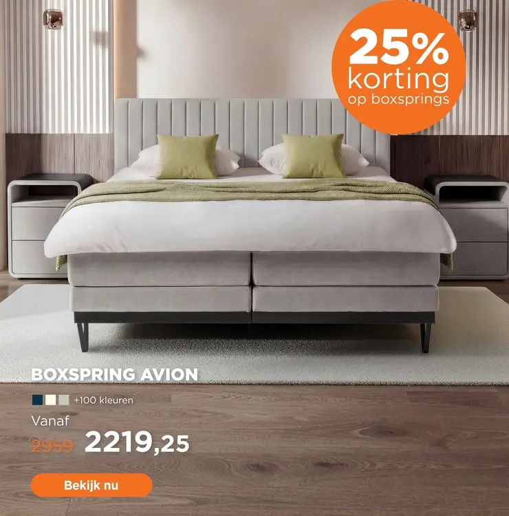 Aanbieding: Boxspring Avion