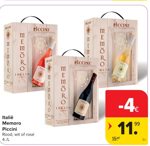 Promotie: Memoro Piccini