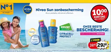 Aanbieding: Nivea Sun zonbescherming