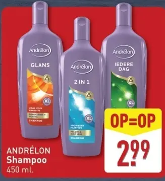 Aanbieding: Andrélon Shampoo