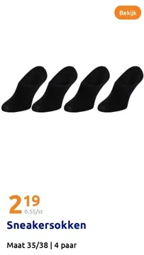 Aanbieding: Sneakersokken
