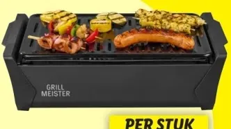 Aanbieding: Houtskool tafel BBQ