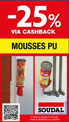 Offre: Mousses pu