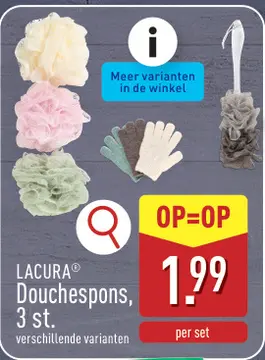 Aanbieding: Douchespons