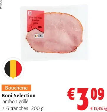 Offre: Jambon grillé
