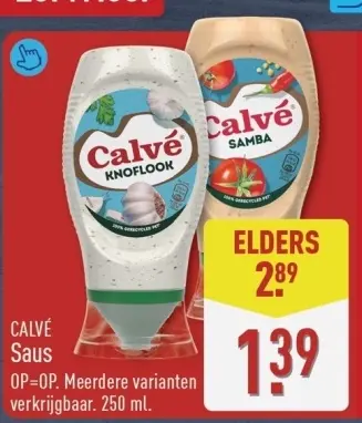 Aanbieding: Saus