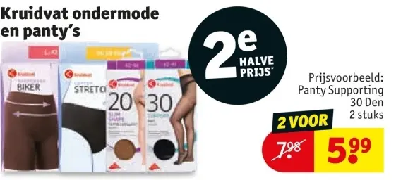 Aanbieding: Ondermode en panty's