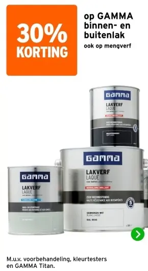 Aanbieding: GAMMA binnen- en buitenlak