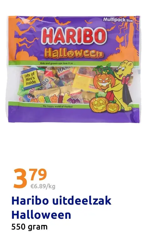 Aanbieding: Uitdeelzak Halloween