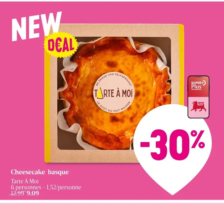 Offre: Cheesecake basque