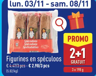 Offre: Figurines en spéculoos