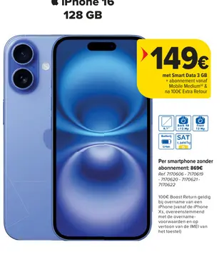 Aanbieding: IPhone 16