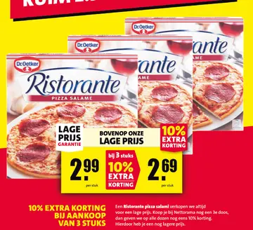 Aanbieding: Ristorante Pizza Salame