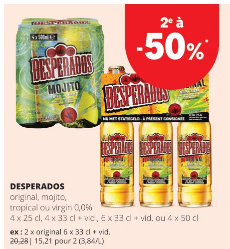 Offre: Desperados