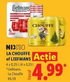 Aanbieding: La Chouffe of Liefmans