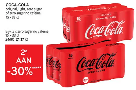 Aanbieding: Coca-cola