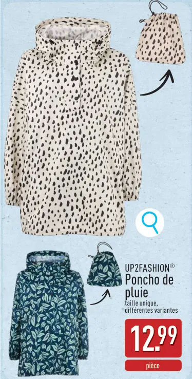 Offre: Poncho de pluie