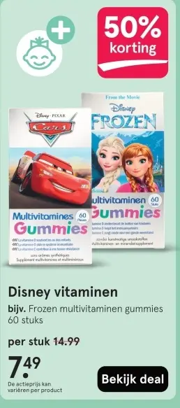 Aanbieding: Disney vitaminen