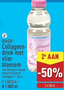 Promotie: Collageen-drink met vlierbloesem