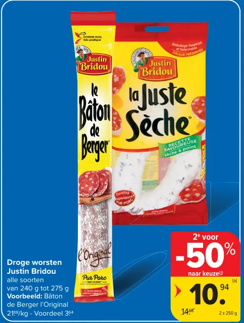 Promotie: Droge worsten