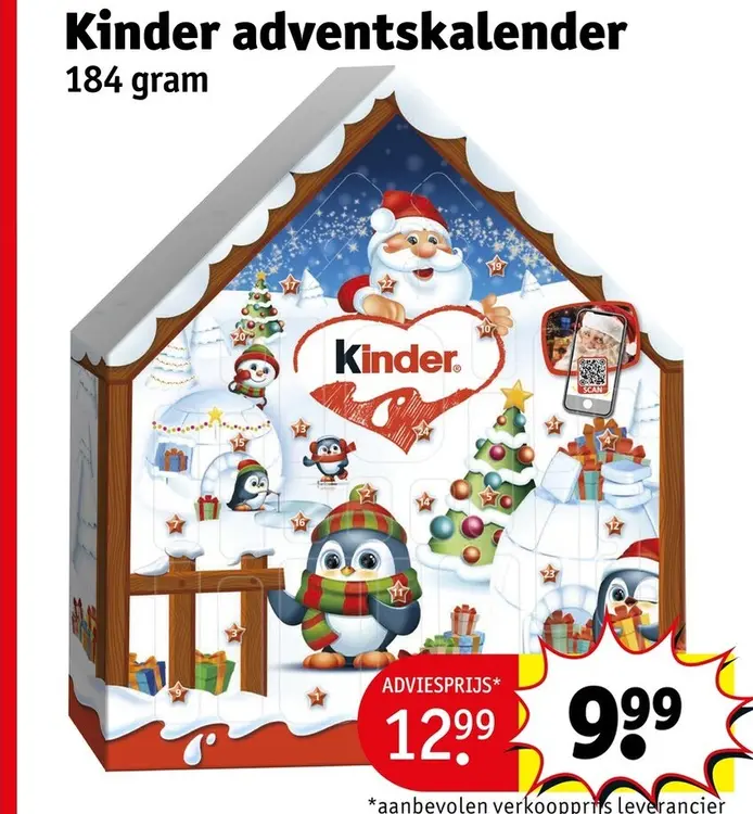 Aanbieding: Kinder Adventskalender