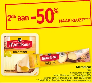 Aanbieding: Maredsous Kaas