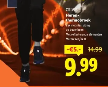 Aanbieding: Heren-thermobroek