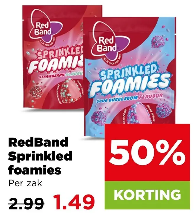 Aanbieding: Sprinkled foamies