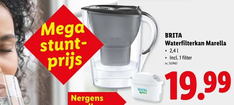 Promotie: Waterfilterkan Marella