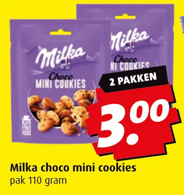 Aanbieding: Choco mini cookies